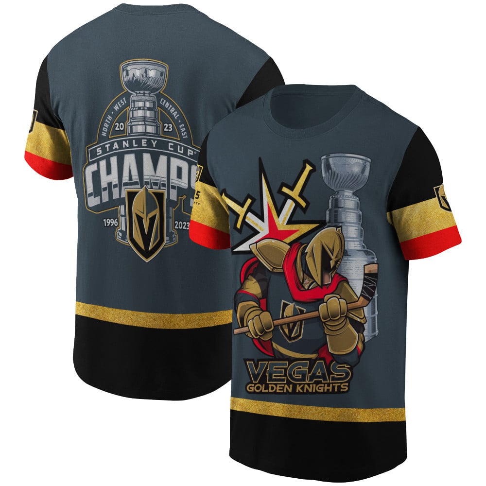 Vegas Golden Knights Winner Final Champion 2023 AOP T-Shirt V5 - Famjoys Vegas Golden Knights Winner Final Champion 2023 AOP T-Shirt V5 - Famjoys