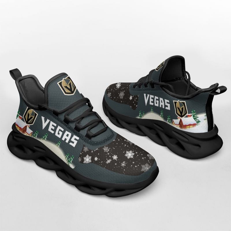 Vegas Golden Knights X-max Pattern Print Max Soul Shoes NLA031966 - Famjoys Vegas Golden Knights X-max Pattern Print Max Soul Shoes NLA031966 - Famjoys