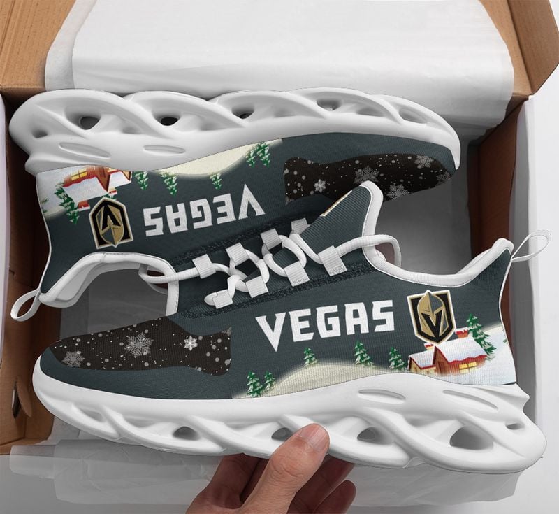 Vegas Golden Knights X-max Pattern Print Max Soul Shoes NLA031966 - Famjoys Vegas Golden Knights X-max Pattern Print Max Soul Shoes NLA031966 - Famjoys