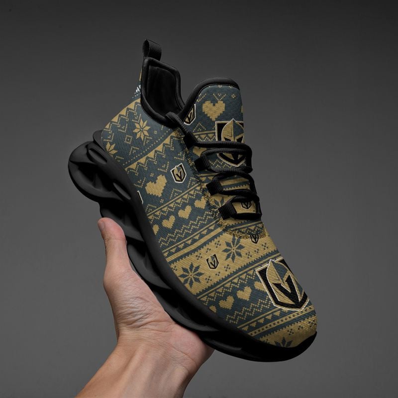 Vegas Golden Knights X-max Patterns Max Soul Shoes NEW055266 - Famjoys Vegas Golden Knights X-max Patterns Max Soul Shoes NEW055266 - Famjoys