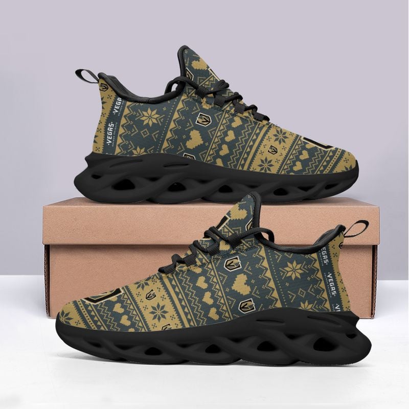 Vegas Golden Knights X-max Patterns Max Soul Shoes NEW055266 - Famjoys Vegas Golden Knights X-max Patterns Max Soul Shoes NEW055266 - Famjoys