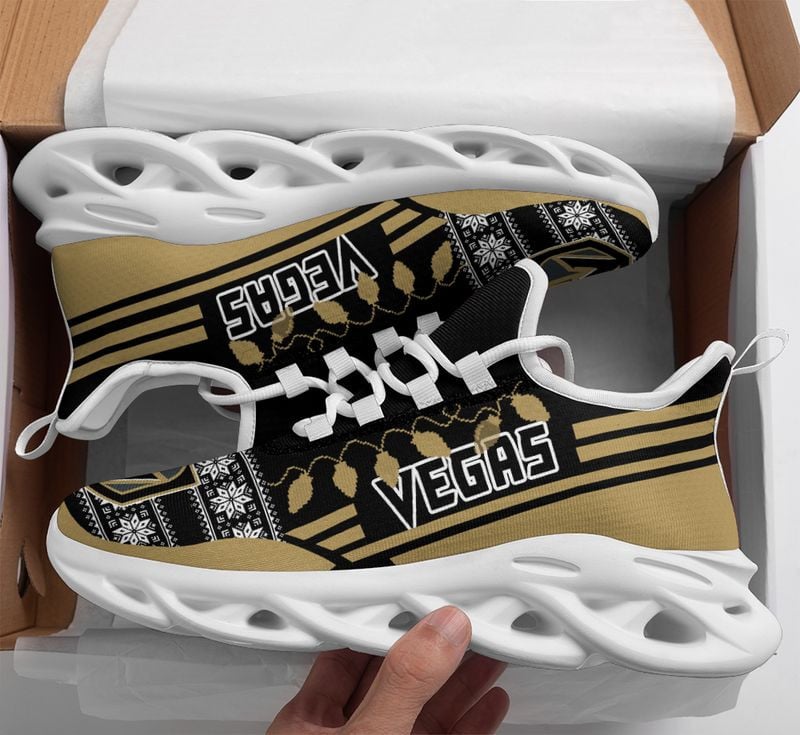 Vegas Golden Knights X-max Santa Claus Max Soul Shoes NLA031666 - Famjoys Vegas Golden Knights X-max Santa Claus Max Soul Shoes NLA031666 - Famjoys