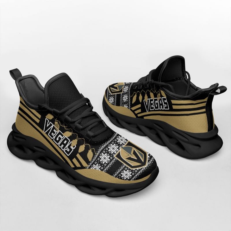 Vegas Golden Knights X-max Santa Claus Max Soul Shoes NLA031666 - Famjoys Vegas Golden Knights X-max Santa Claus Max Soul Shoes NLA031666 - Famjoys
