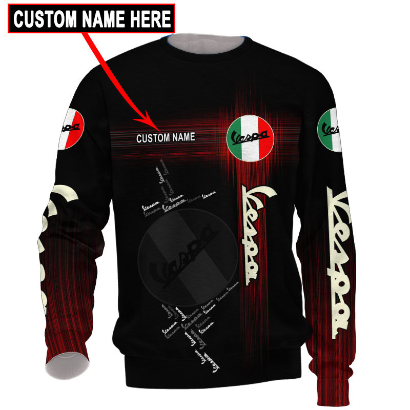 Vespa Tshirt, sweatshirt, Polo, Hawaiian, Hoodie 3D Apparel Full Printing Custom Name - Famjoys Vespa Tshirt, sweatshirt, Polo, Hawaiian, Hoodie 3D Apparel Full Printing Custom Name - Famjoys