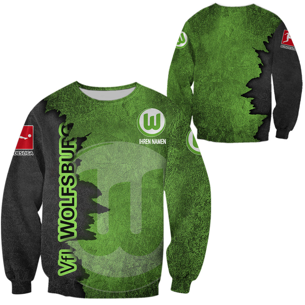 VfL Wolfsburg 3D Apparel, 1002 Bundesliga - Famjoys VfL Wolfsburg 3D Apparel, 1002 Bundesliga - Famjoys