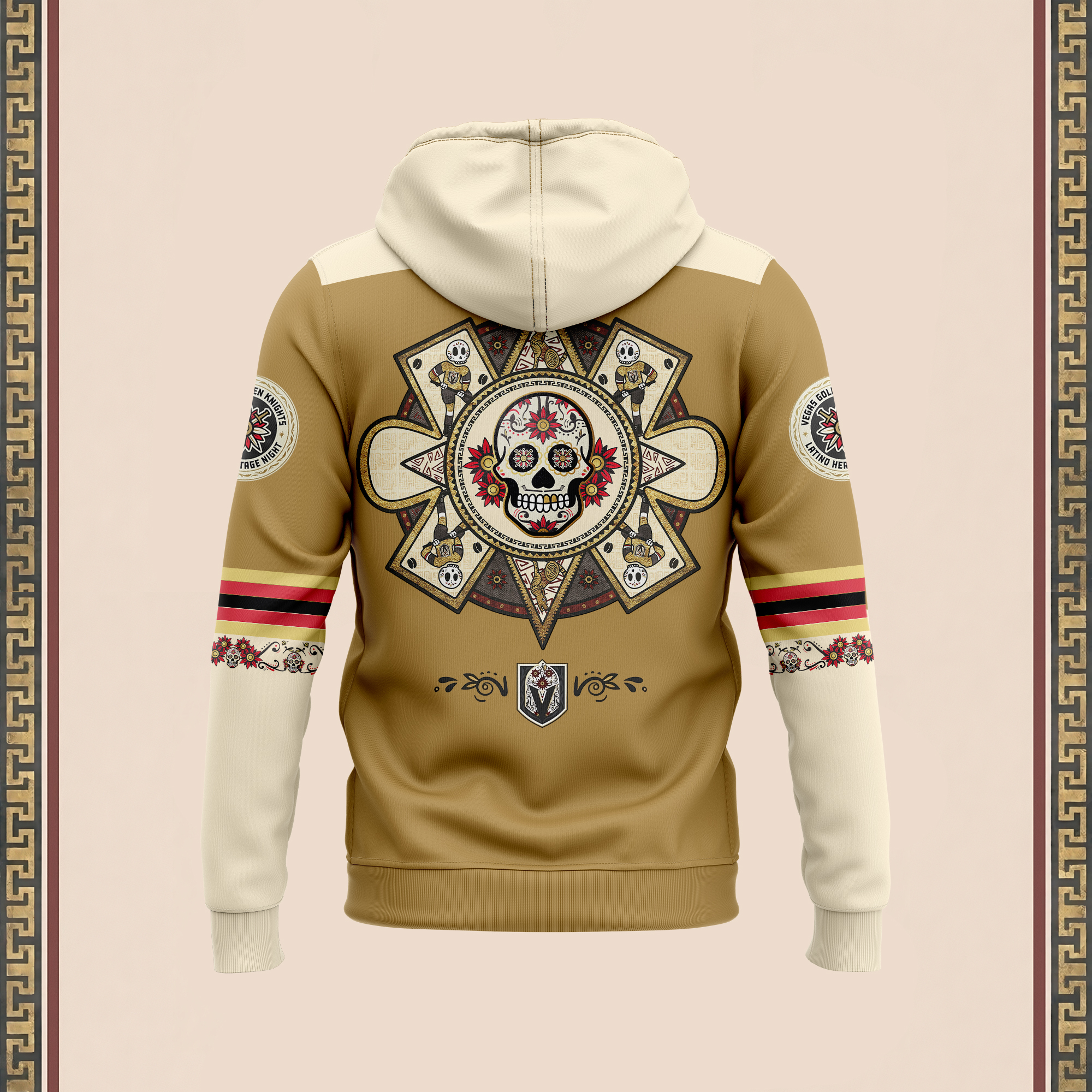 VGK Dia De Los Muertos Hoodie - Famjoys VGK Dia De Los Muertos Hoodie - Famjoys
