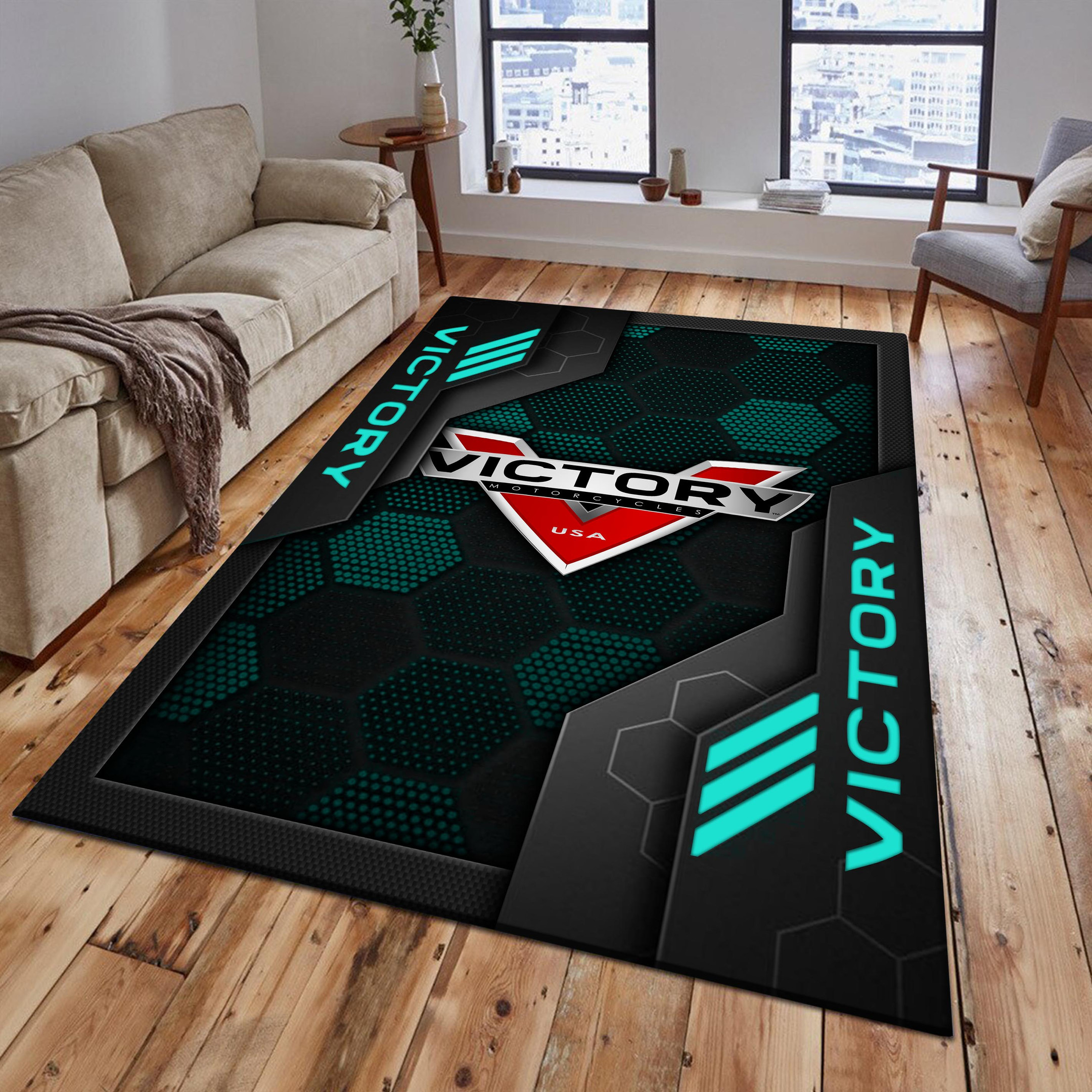 Victory Area Rugs 2616 Multicolor - Famjoys Victory Area Rugs 2616 Multicolor - Famjoys