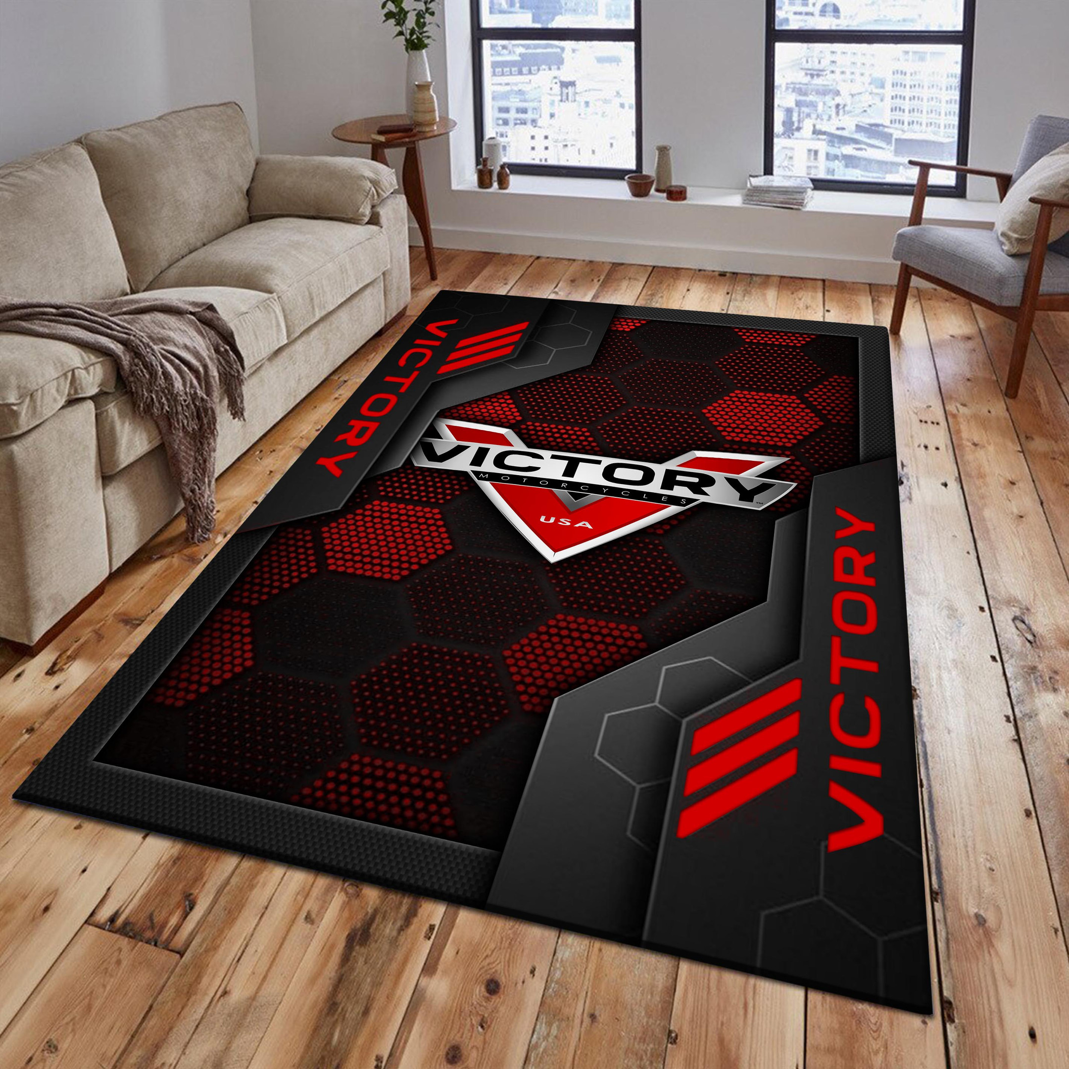 Victory Area Rugs 2616 Multicolor - Famjoys Victory Area Rugs 2616 Multicolor - Famjoys