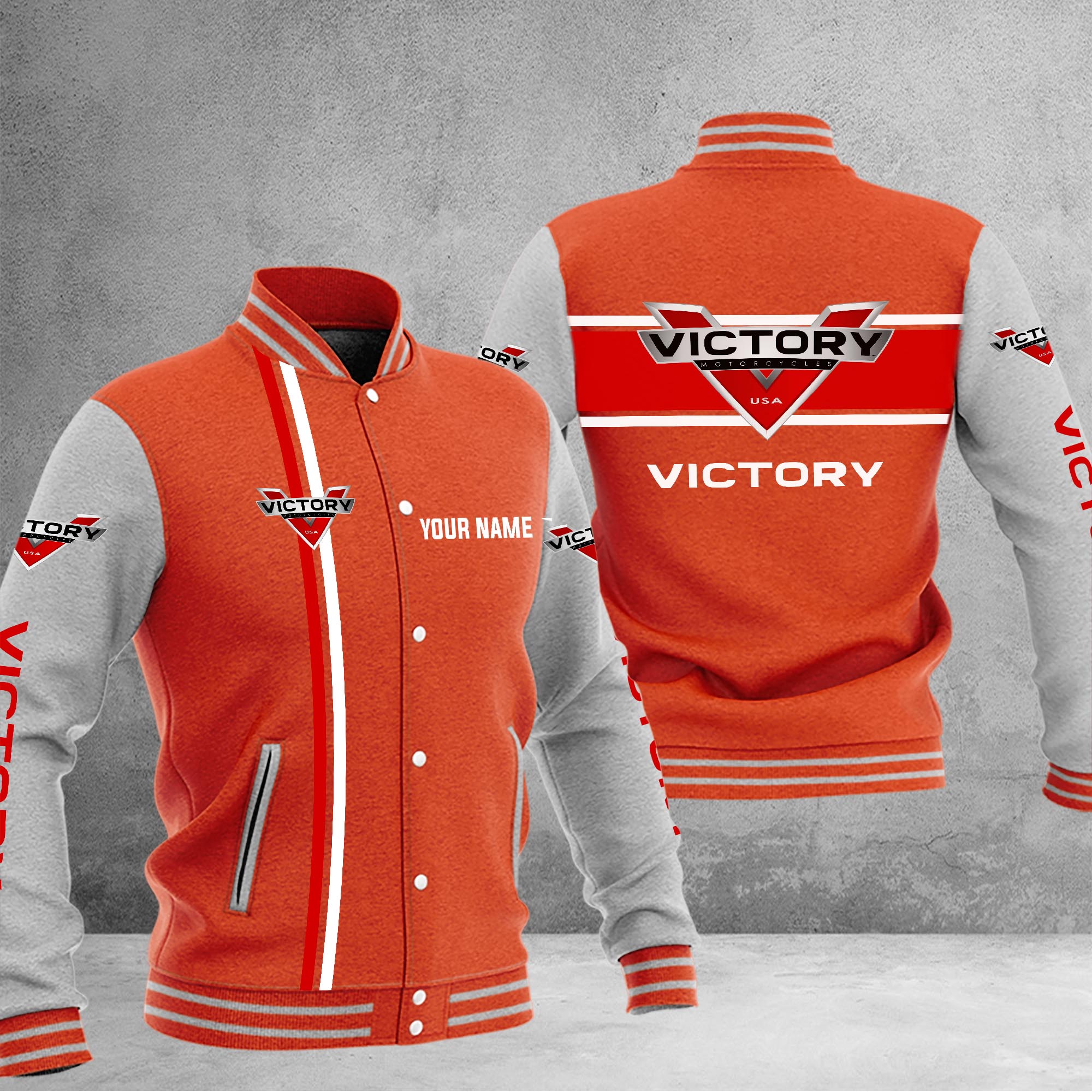 Victory Baseball Jacket - Famjoys Victory Baseball Jacket - Famjoys