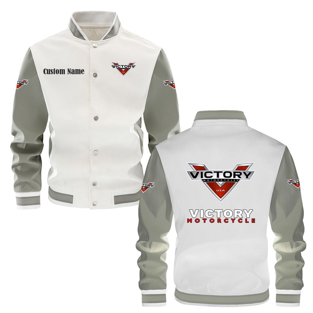 Victory Motorcycles Varsity Jacket, Baseball jacket, Letterman Jacket Customize Name, Multicolor - Famjoys Victory Motorcycles Varsity Jacket, Baseball jacket, Letterman Jacket Customize Name, Multicolor - Famjoys