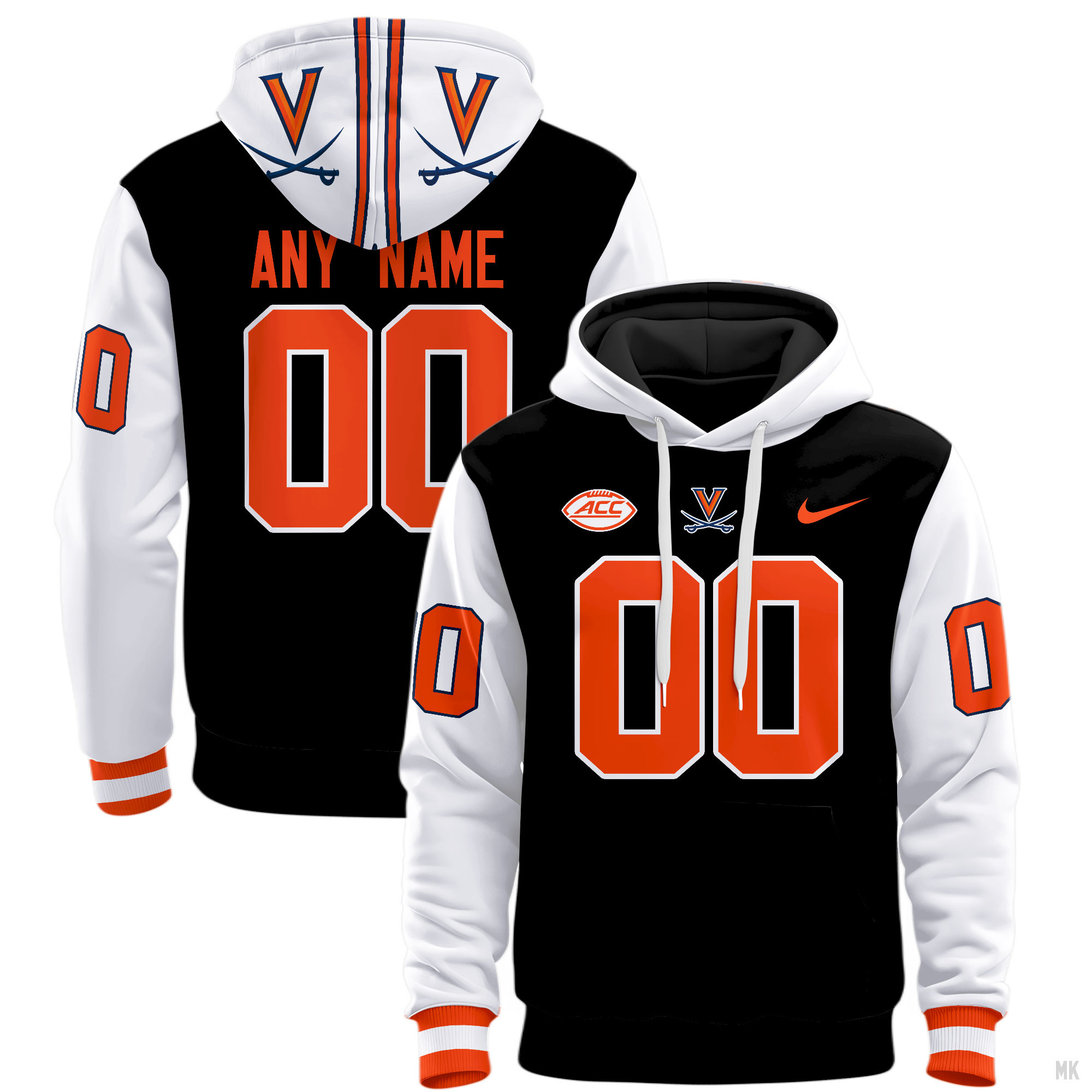 Virginia Cavaliers Football Hoodie - Famjoys Virginia Cavaliers Football Hoodie - Famjoys