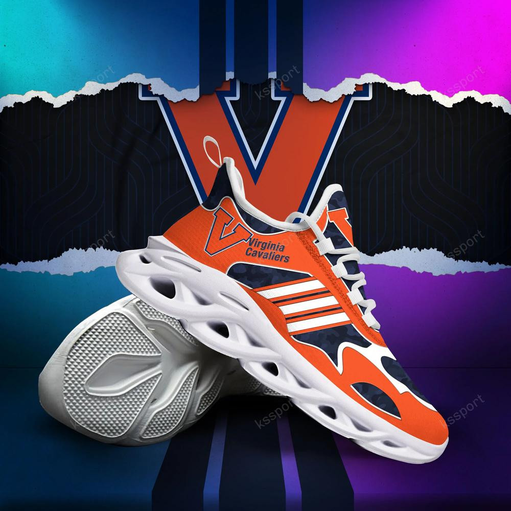Virginia Cavaliers Max Soul Clunky, Camo Running Sneakers For Fan Ever - Famjoys Virginia Cavaliers Max Soul Clunky, Camo Running Sneakers For Fan Ever - Famjoys
