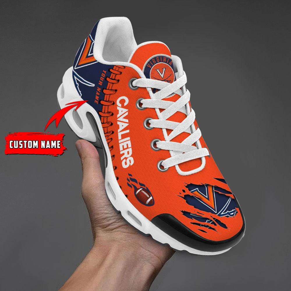 Virginia Cavaliers Personalized Name Air Cushion Sports Shoes Sneaker KLTNS220566 - Famjoys Virginia Cavaliers Personalized Name Air Cushion Sports Shoes Sneaker KLTNS220566 - Famjoys