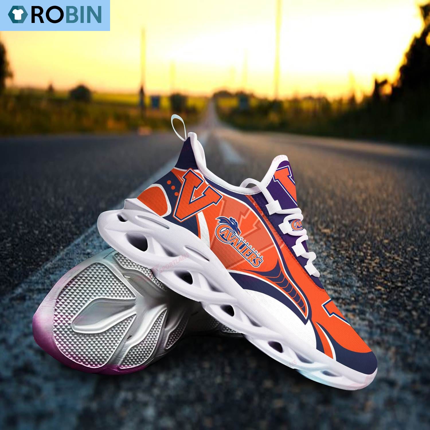 Virginia Cavaliers Sneakers Shoes - Famjoys Virginia Cavaliers Sneakers Shoes - Famjoys