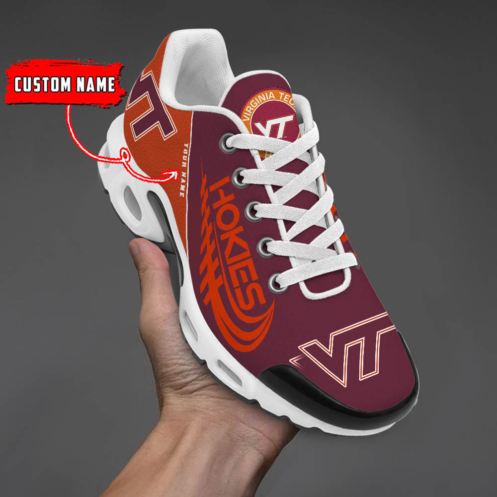 Virginia Tech Hokies Custom Name TN Shoes DS001 - Famjoys Virginia Tech Hokies Custom Name TN Shoes DS001 - Famjoys