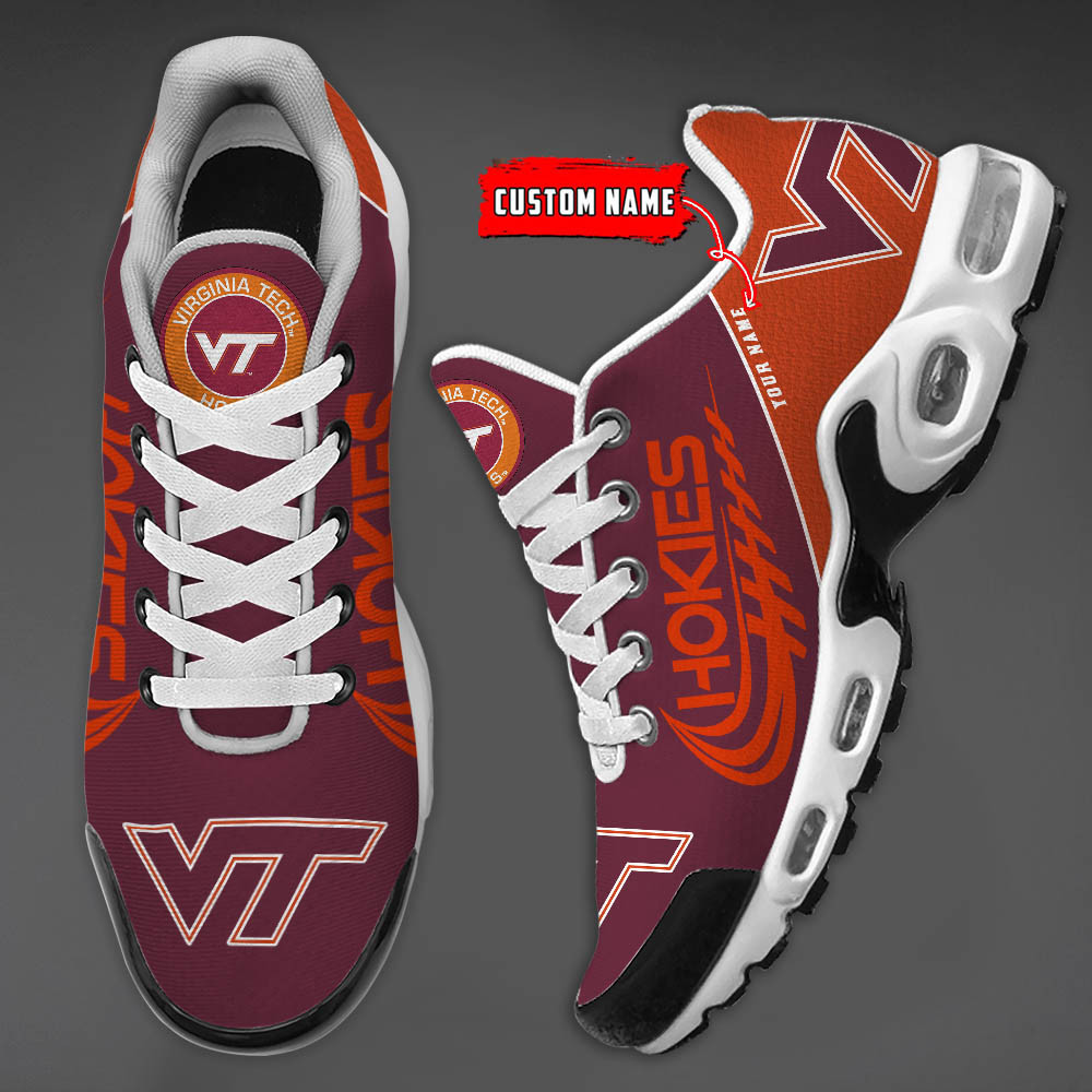 Virginia Tech Hokies Custom Name TN Shoes DS001 - Famjoys Virginia Tech Hokies Custom Name TN Shoes DS001 - Famjoys
