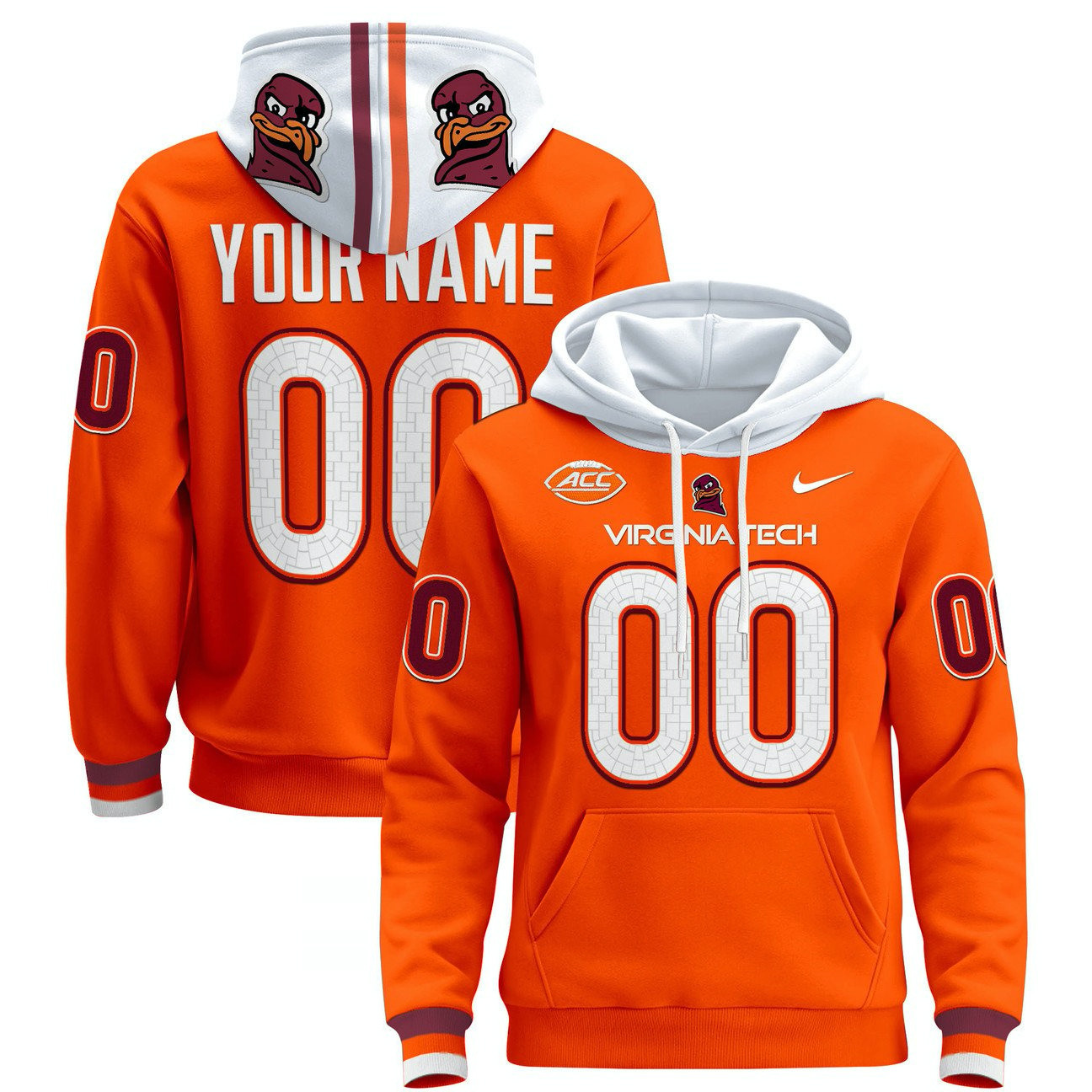 Virginia Tech Hokies Football Hoodie - Famjoys Virginia Tech Hokies Football Hoodie - Famjoys