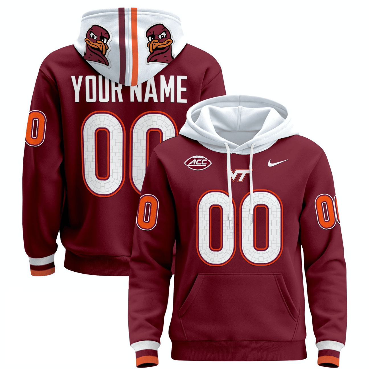 Virginia Tech Hokies Football Hoodie - Famjoys Virginia Tech Hokies Football Hoodie - Famjoys