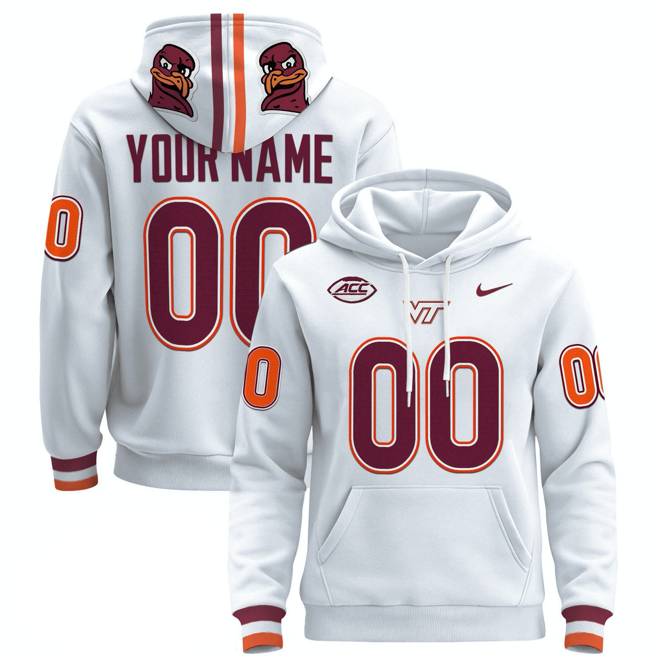 Virginia Tech Hokies Football Hoodie - Famjoys Virginia Tech Hokies Football Hoodie - Famjoys
