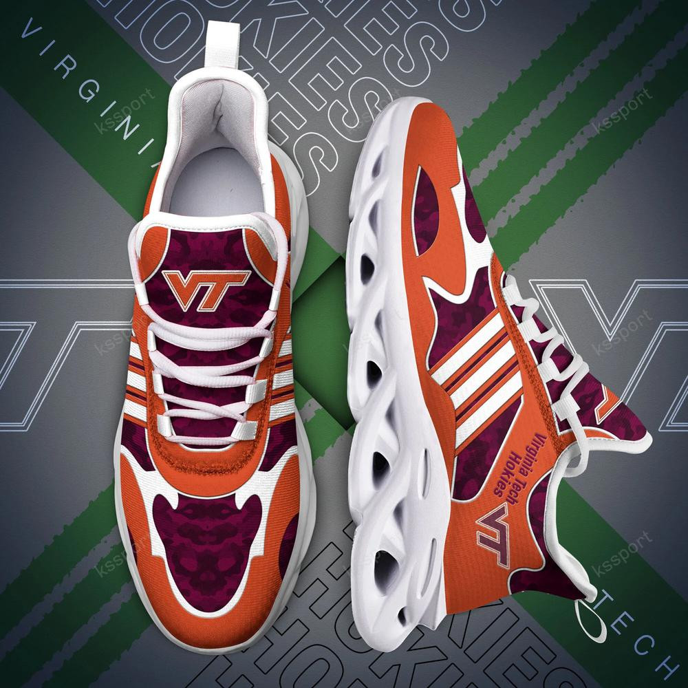 Virginia Tech Hokies Max Soul Clunky, Camo Running Sneakers For Fan Ever - Famjoys Virginia Tech Hokies Max Soul Clunky, Camo Running Sneakers For Fan Ever - Famjoys