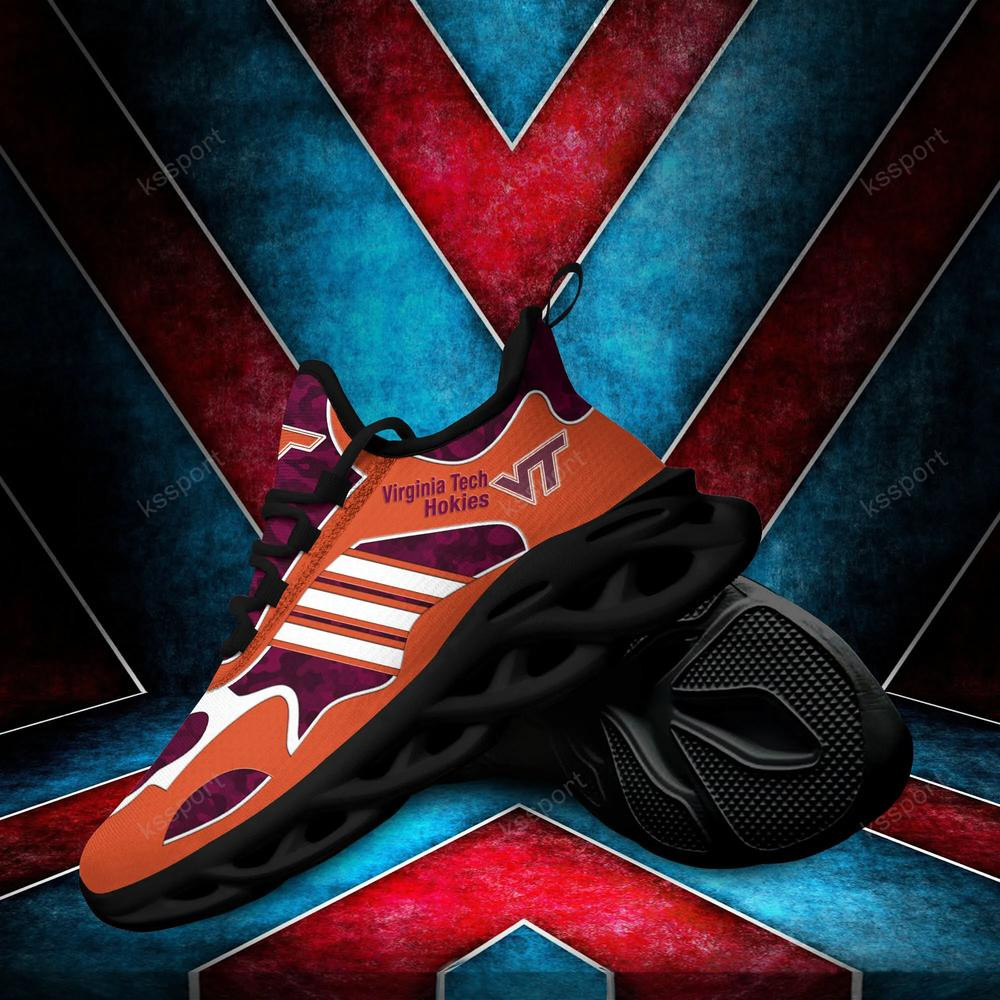 Virginia Tech Hokies Max Soul Clunky, Camo Running Sneakers For Fan Ever - Famjoys Virginia Tech Hokies Max Soul Clunky, Camo Running Sneakers For Fan Ever - Famjoys