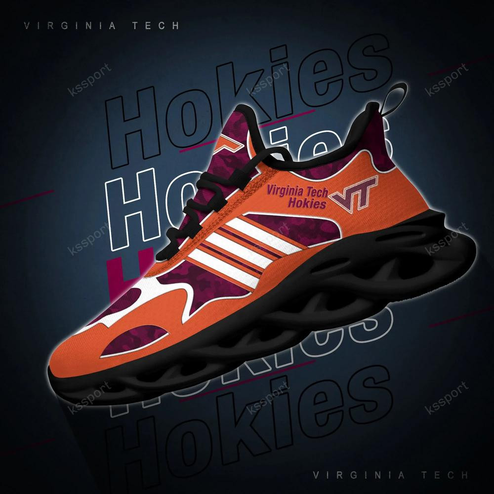 Virginia Tech Hokies Max Soul Clunky, Camo Running Sneakers For Fan Ever - Famjoys Virginia Tech Hokies Max Soul Clunky, Camo Running Sneakers For Fan Ever - Famjoys