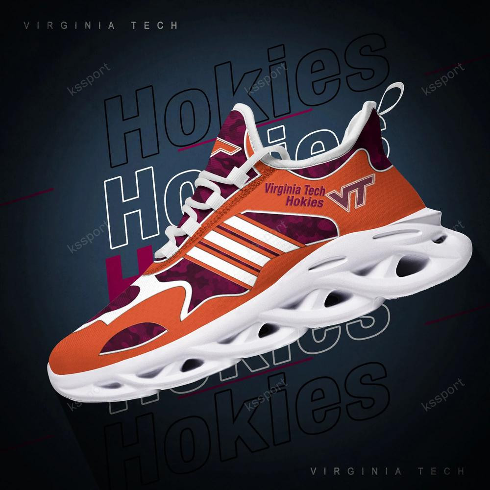 Virginia Tech Hokies Max Soul Clunky, Camo Running Sneakers For Fan Ever - Famjoys Virginia Tech Hokies Max Soul Clunky, Camo Running Sneakers For Fan Ever - Famjoys