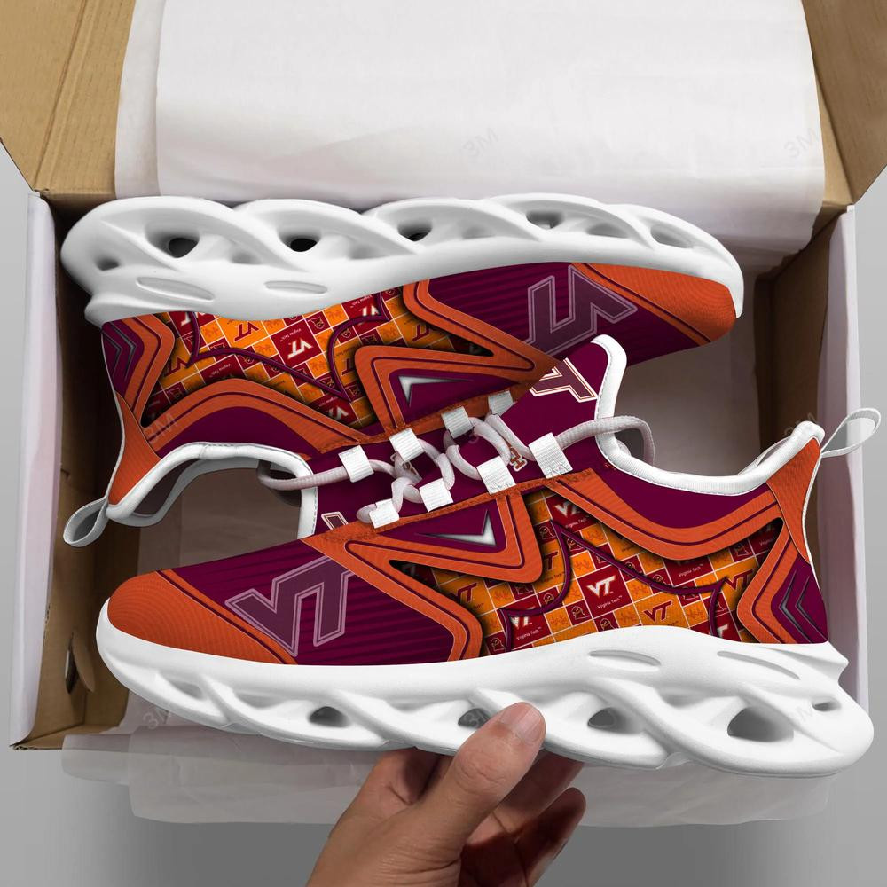 Virginia Tech Hokies Max Soul Clunky Shoes - Famjoys Virginia Tech Hokies Max Soul Clunky Shoes - Famjoys