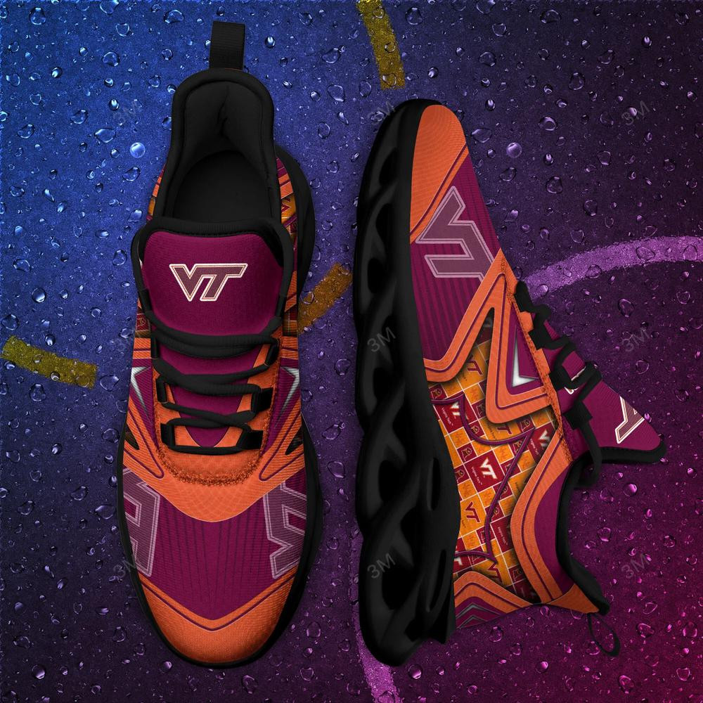 Virginia Tech Hokies Max Soul Clunky Shoes - Famjoys Virginia Tech Hokies Max Soul Clunky Shoes - Famjoys