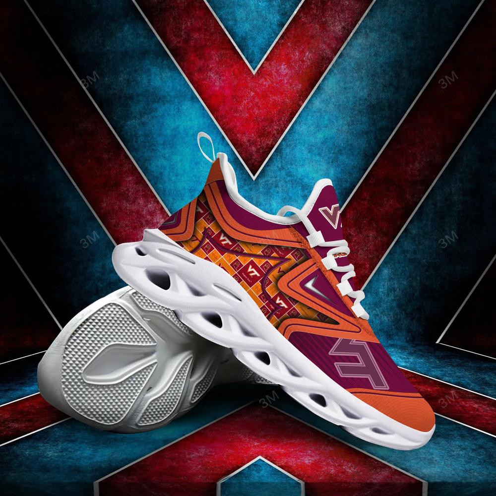 Virginia Tech Hokies Max Soul Clunky Shoes - Famjoys Virginia Tech Hokies Max Soul Clunky Shoes - Famjoys