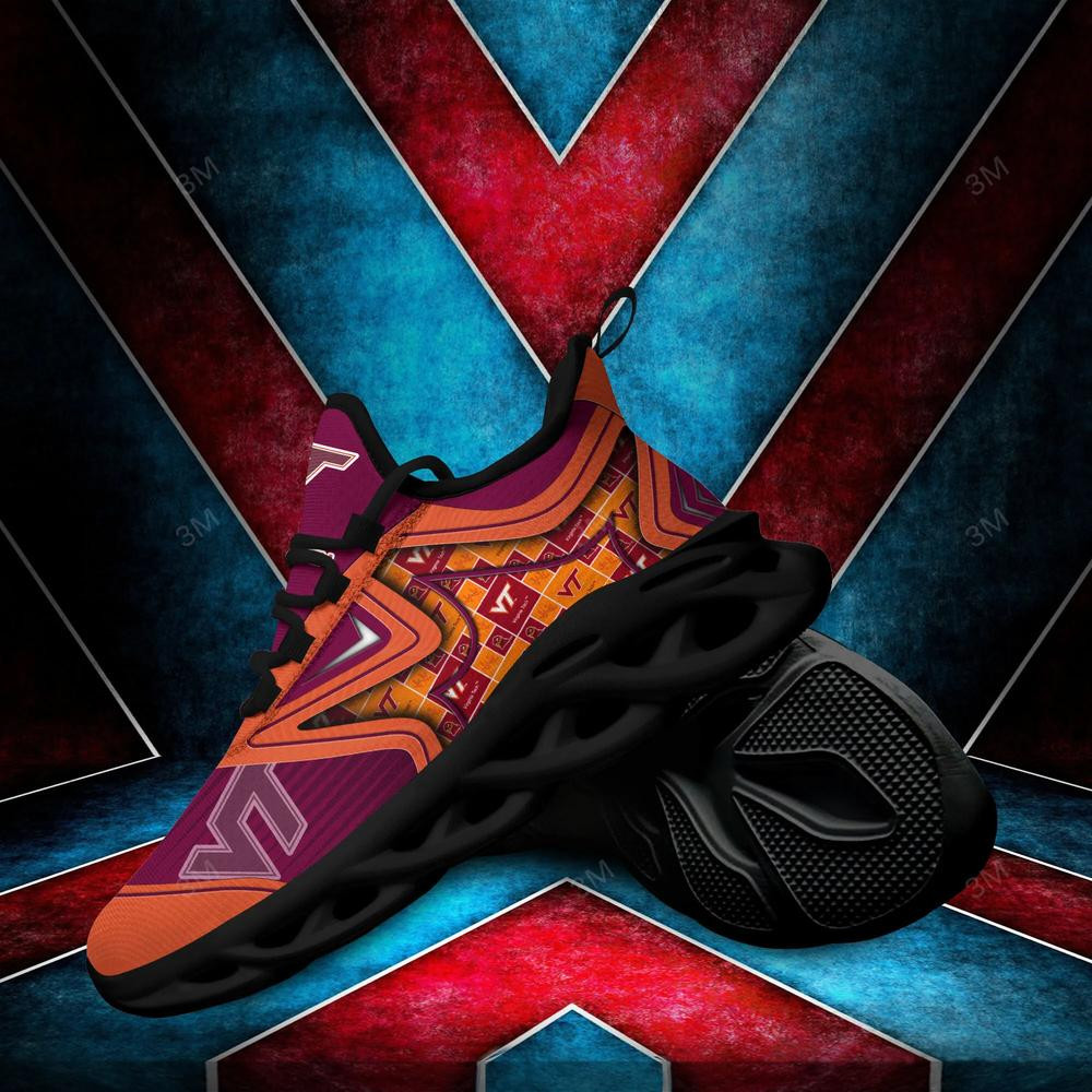 Virginia Tech Hokies Max Soul Clunky Shoes - Famjoys Virginia Tech Hokies Max Soul Clunky Shoes - Famjoys
