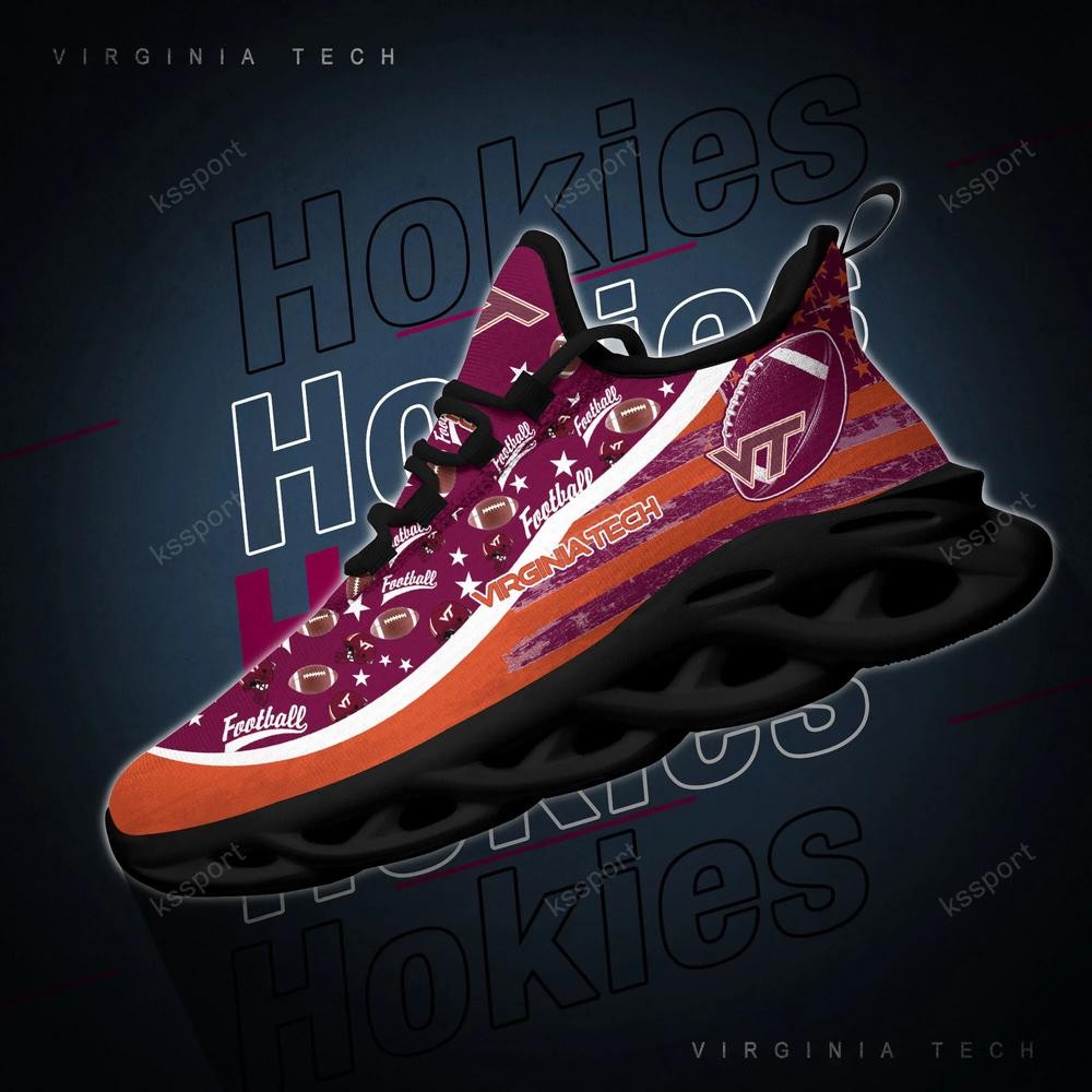 Virginia Tech Hokies Max Soul Clunky Sneakers - Famjoys Virginia Tech Hokies Max Soul Clunky Sneakers - Famjoys