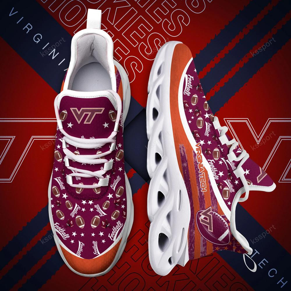 Virginia Tech Hokies Max Soul Clunky Sneakers - Famjoys Virginia Tech Hokies Max Soul Clunky Sneakers - Famjoys