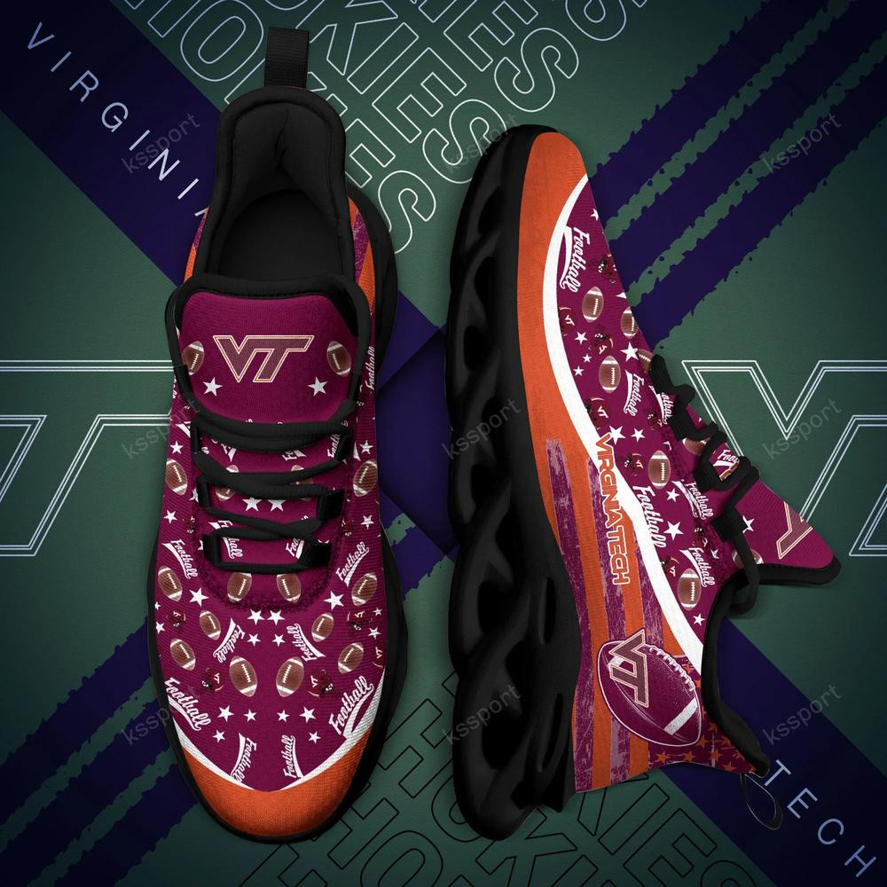 Virginia Tech Hokies Max Soul Clunky Sneakers - Famjoys Virginia Tech Hokies Max Soul Clunky Sneakers - Famjoys