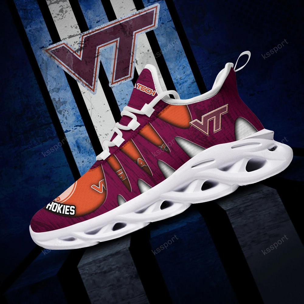 Virginia Tech Hokies Max Soul Shoes, Running Sneakers - Famjoys Virginia Tech Hokies Max Soul Shoes, Running Sneakers - Famjoys