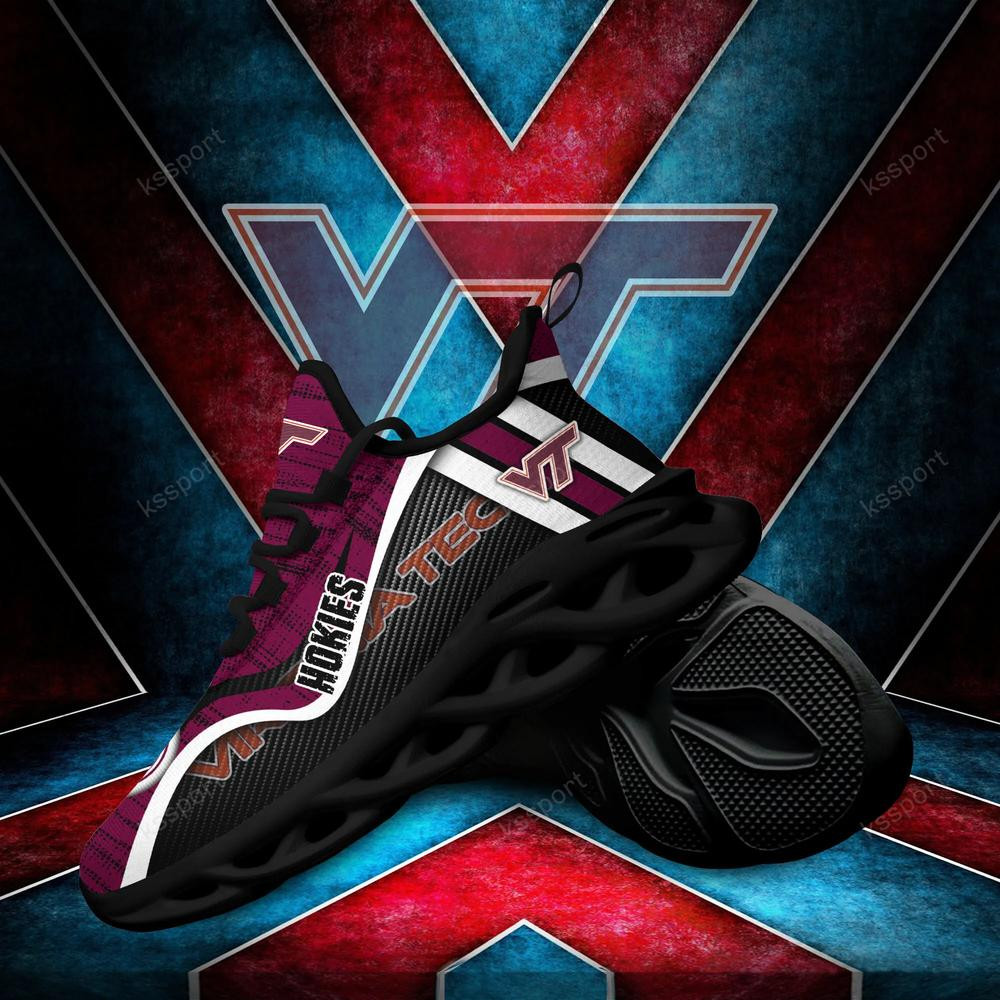 Virginia Tech Hokies Personalized Max Soul Shoes 2022 - Famjoys Virginia Tech Hokies Personalized Max Soul Shoes 2022 - Famjoys
