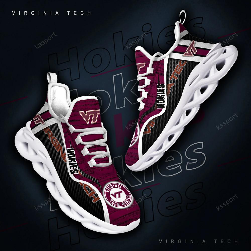 Virginia Tech Hokies Personalized Max Soul Shoes 2022 - Famjoys Virginia Tech Hokies Personalized Max Soul Shoes 2022 - Famjoys