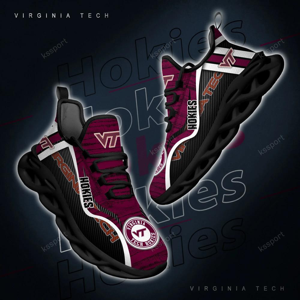 Virginia Tech Hokies Personalized Max Soul Shoes 2022 - Famjoys Virginia Tech Hokies Personalized Max Soul Shoes 2022 - Famjoys