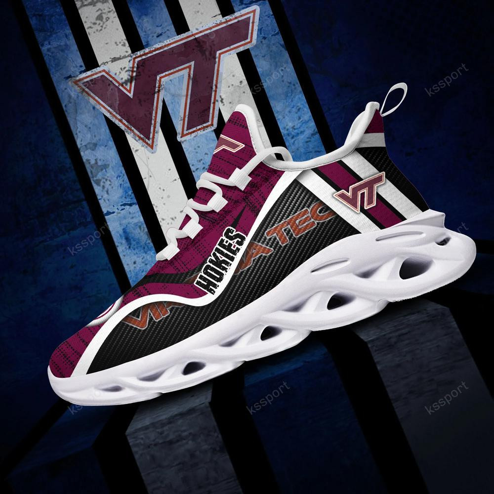 Virginia Tech Hokies Personalized Max Soul Shoes 2022 - Famjoys Virginia Tech Hokies Personalized Max Soul Shoes 2022 - Famjoys