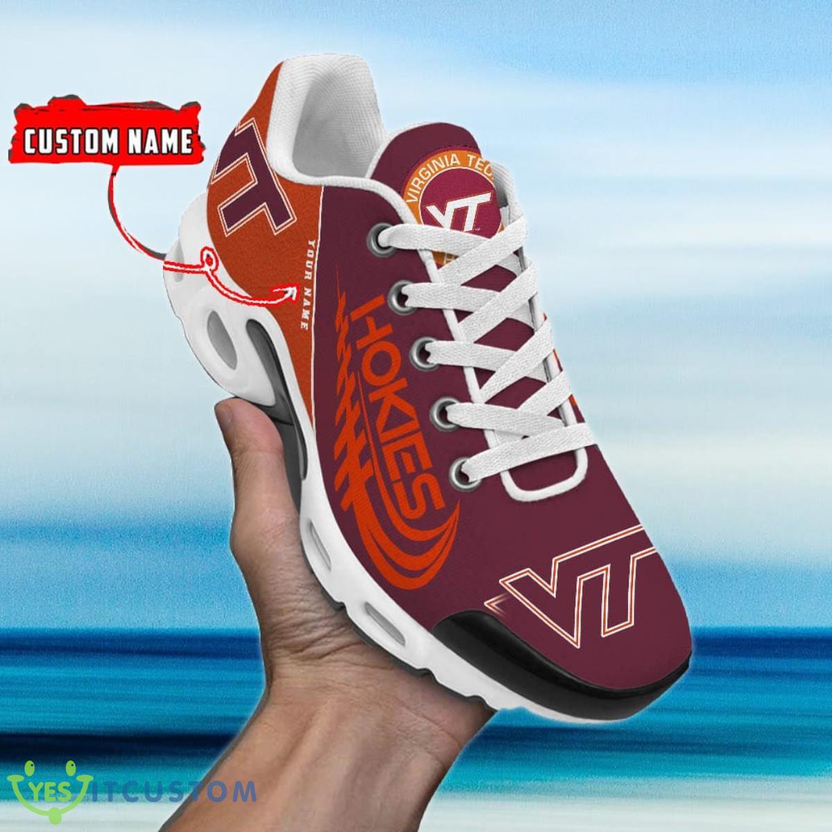 Virginia Tech Hokies Personalized Name Air Cushion Sports Shoes Sneaker KLTNS220478 - Famjoys Virginia Tech Hokies Personalized Name Air Cushion Sports Shoes Sneaker KLTNS220478 - Famjoys