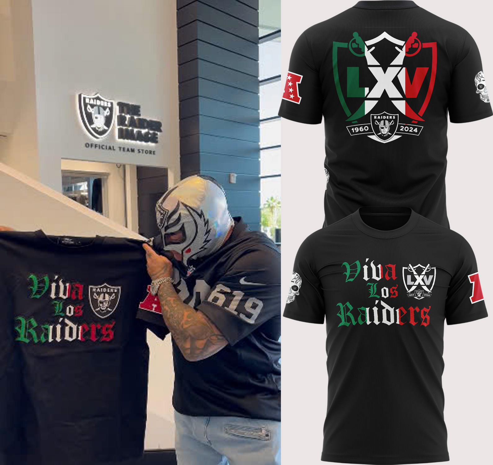 Viva Los Raiders Tee - Famjoys Viva Los Raiders Tee - Famjoys