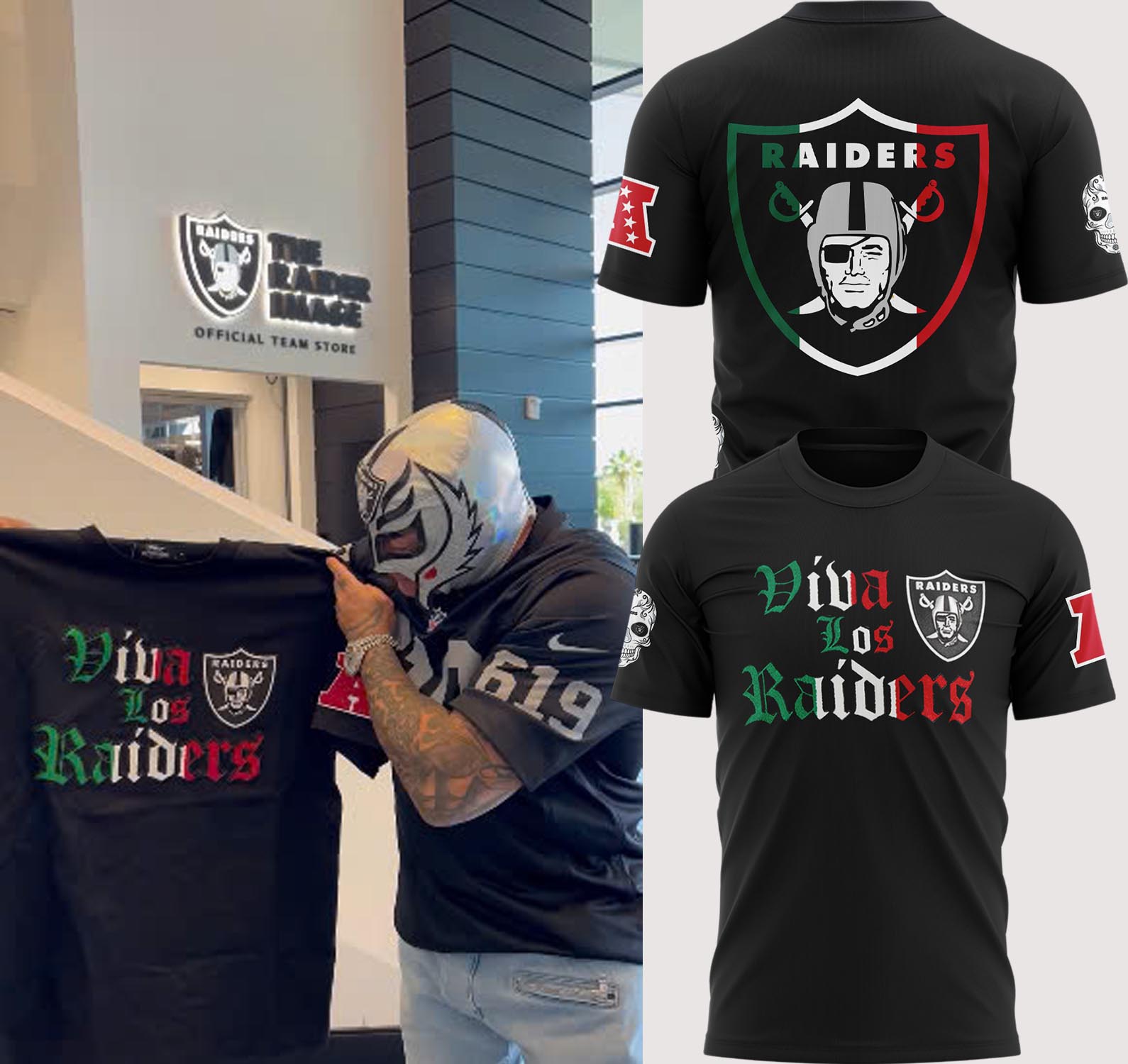 Viva Los Raiders Tee V2 - Famjoys Viva Los Raiders Tee V2 - Famjoys