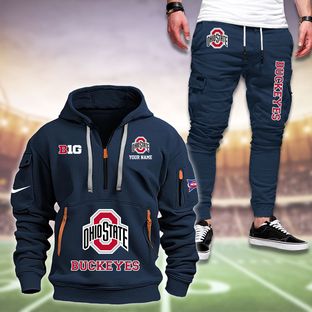 VKBLPC29917 ohio state buckeyes football Heavy Hoodie Set - Famjoys VKBLPC29917 ohio state buckeyes football Heavy Hoodie Set - Famjoys
