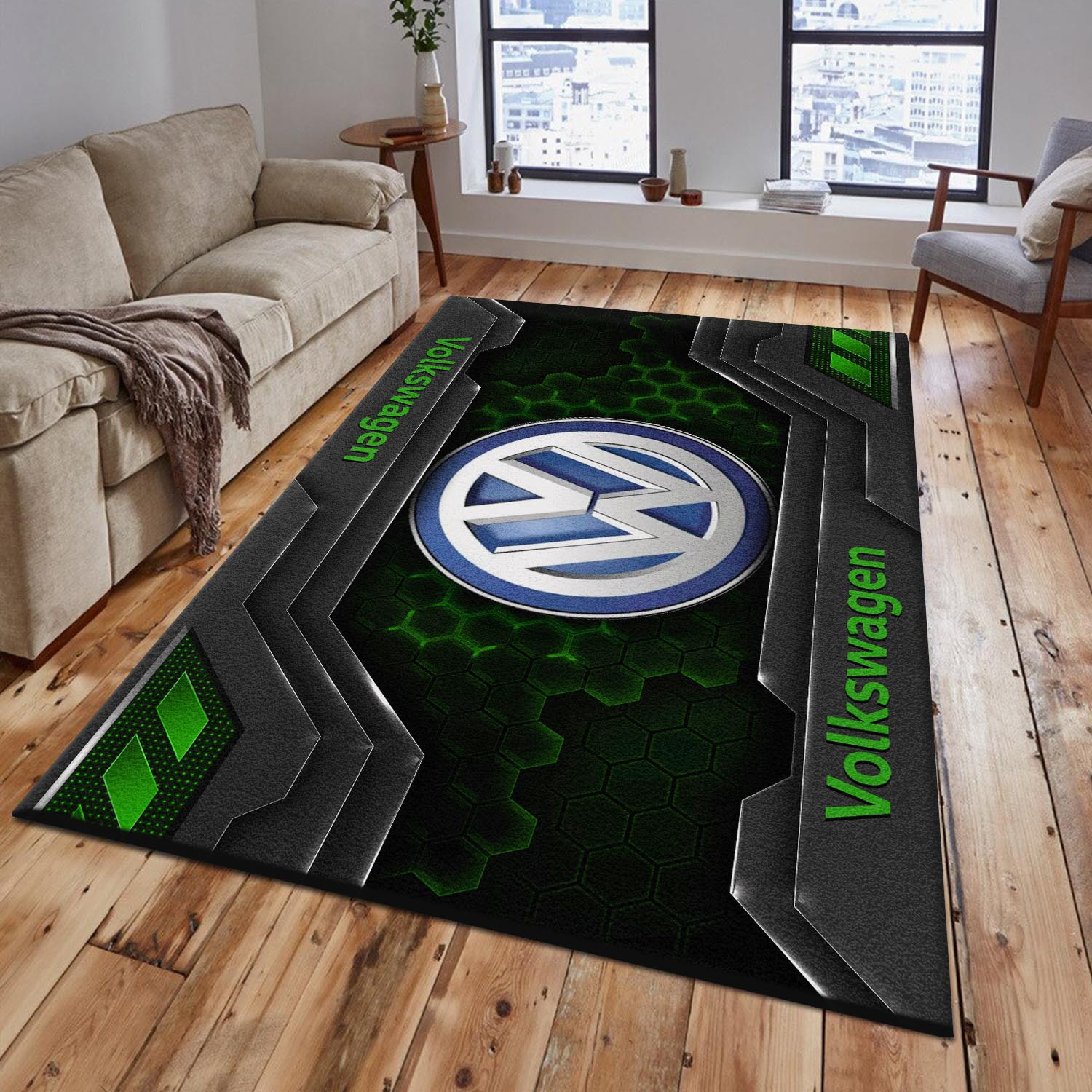Volkswagen Area Rugs 0341 - Famjoys Volkswagen Area Rugs 0341 - Famjoys