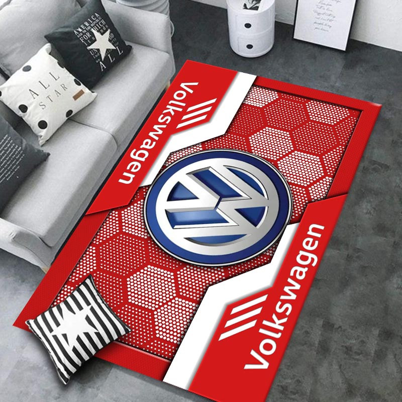 Volkswagen Area Rugs 3448 Multicolor - Famjoys Volkswagen Area Rugs 3448 Multicolor - Famjoys