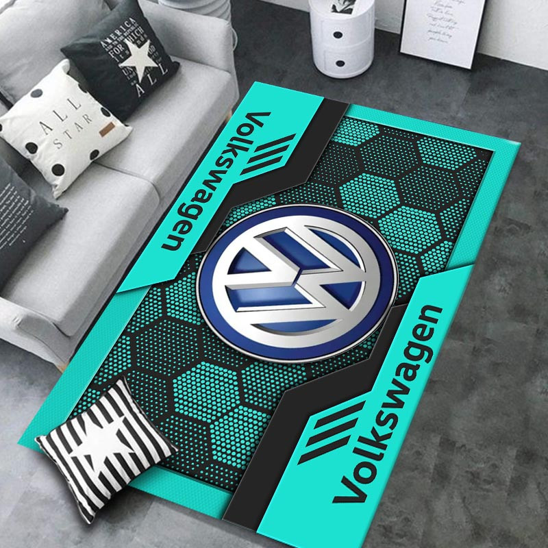 Volkswagen Area Rugs 3448 Multicolor - Famjoys Volkswagen Area Rugs 3448 Multicolor - Famjoys
