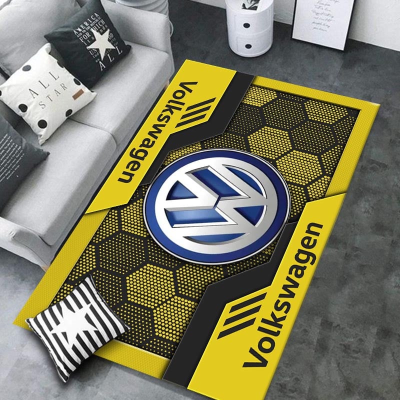Volkswagen Area Rugs 3448 Multicolor - Famjoys Volkswagen Area Rugs 3448 Multicolor - Famjoys