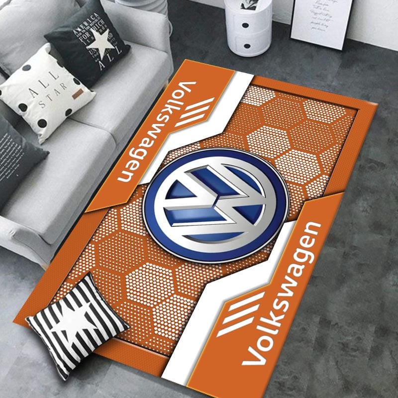 Volkswagen Area Rugs 3448 Multicolor - Famjoys Volkswagen Area Rugs 3448 Multicolor - Famjoys