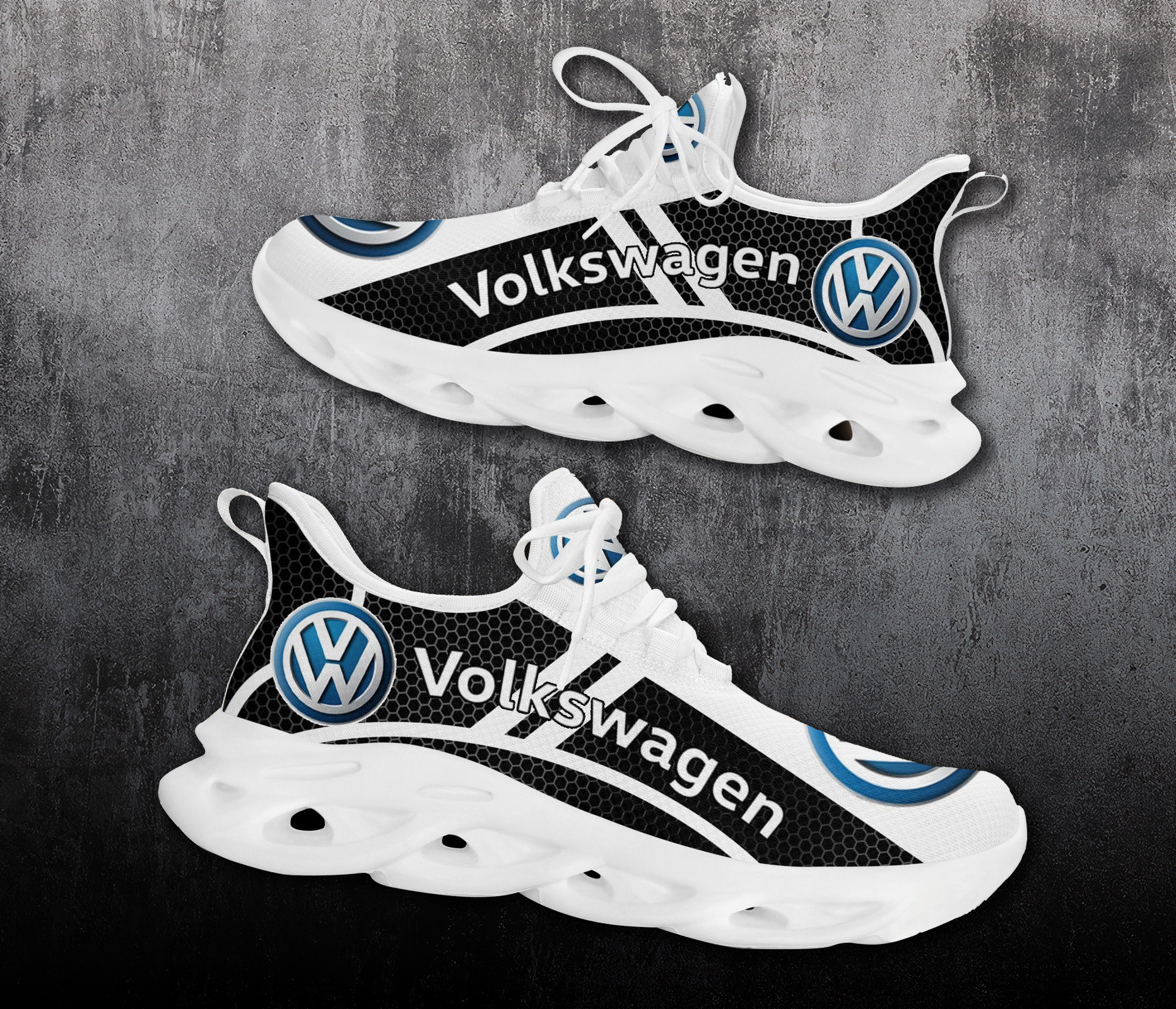 Volkswagen Max Soul Sport Sneakers Blue Version - Famjoys Volkswagen Max Soul Sport Sneakers Blue Version - Famjoys
