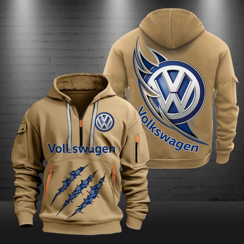 Volkswagen New Zip Hoodie 0491 Multicolor - Famjoys Volkswagen New Zip Hoodie 0491 Multicolor - Famjoys